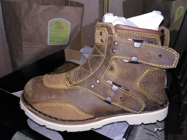 Icon Motorcycle Riding 1000 El Bajo boots Brown Ра