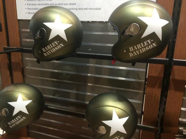 3/4 шлем Military Retro Harley-Davidson