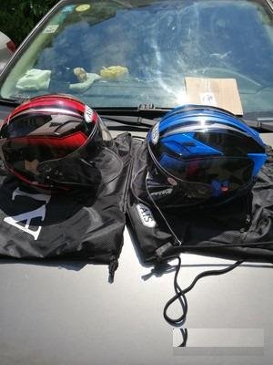 Мото шлем с Bluetooth акустикой