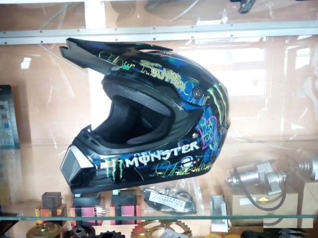 Новый кроссовый шлем monster energy