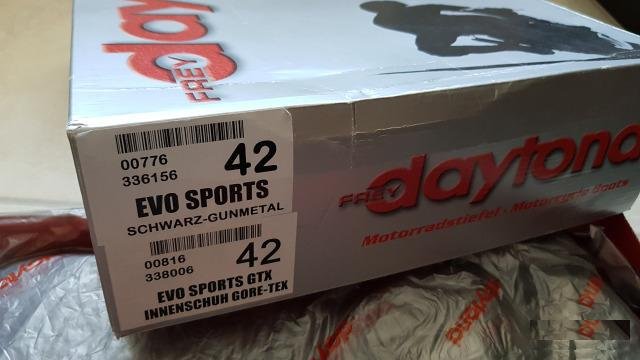 Мотоботы Daytona Evo Sport GTX, 42 размер