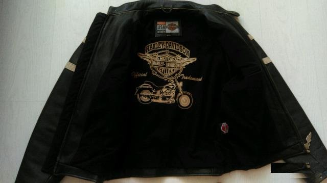 Кожаная куртка Harley Davidson S