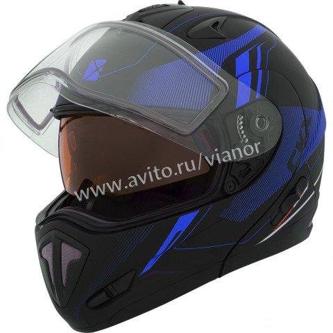 Шлем снегоходный модулярный CKX tranz RSV north