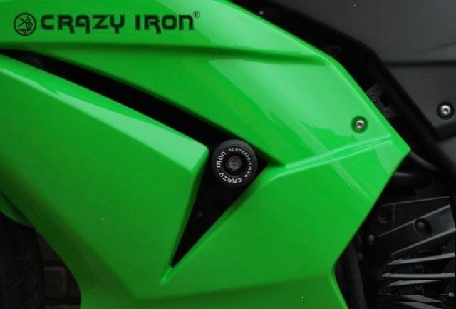 Слайдеры Crazy Iron 4130 для Kawasaki Ninja 250R