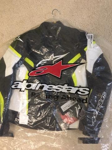 Новая мужская кожаная мото куртка Alpinestars GP P