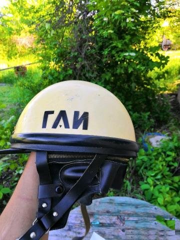 Мото-шлем гаи СССР