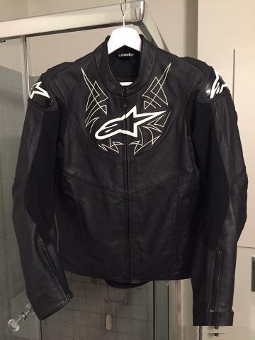 Мотокуртка кожа Alpinestars vector