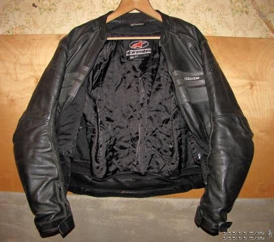 Кожаная мотокуртка Alpinestars Effex