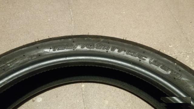 Мотошина shinko f016 verge 2x 120 / 70 R17