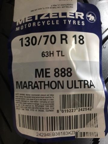 Metzeler ME 888 Marathon Ultra 130/70-18 (новая)