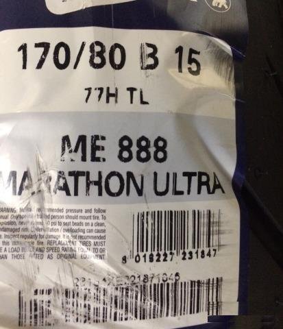 Metzeler ME 888 Marathon Ultra 170/80-15 (новая)