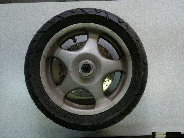 Диск колесный передний (диск. тормоз) размер"12"