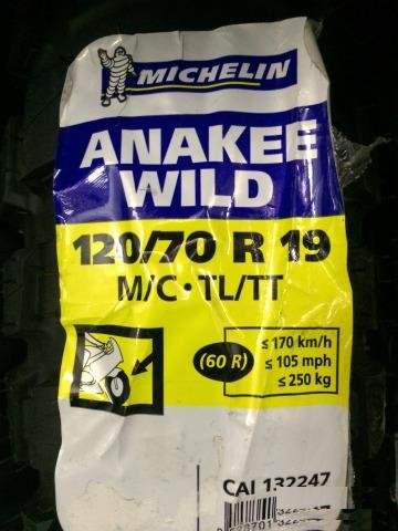 Michelin Anakee Wild 120/70-19 60R (новая)