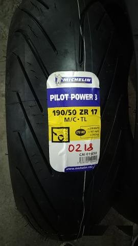 Мотошина Michelin Pilot Power 3 190/50ZR17 73W