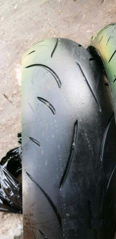 Комплект моторезины 180/55 R17 и 120/70 R17 Dunlop