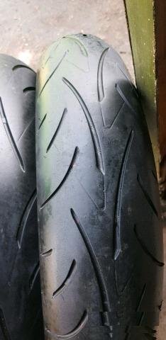 Комплект моторезины 180/55 R17 и 120/70 R17 Dunlop