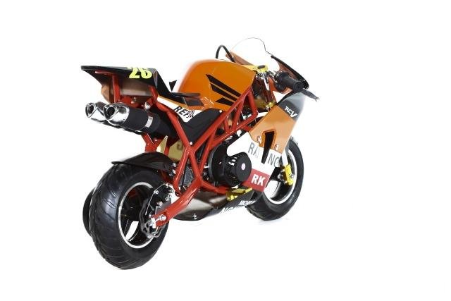 Минимото в стиле Ducati (оранжевый)
