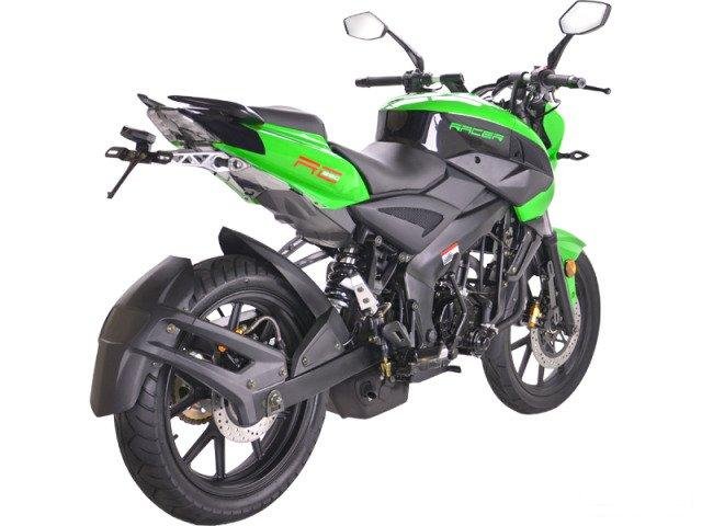 Мотоцикл Racer Flash RC250-GY8X зелёный (водянка)