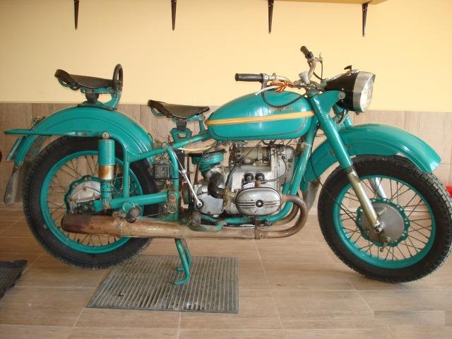 Мотоцикл "Ретро" Урал М-63. С коляской 1969 год