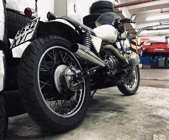 Урал М-67 cafe racer