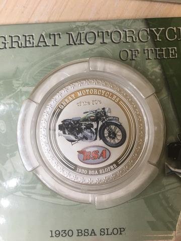 Great Motorcycles Of The 30's - 2 dollars -5 монет