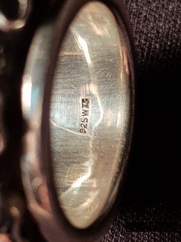 Серебряное (925) кольцо WTS (США)