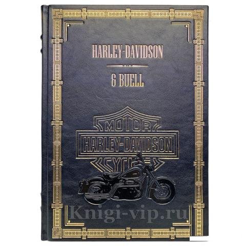 Harley-Davidson. Книга в кожаном переплёте