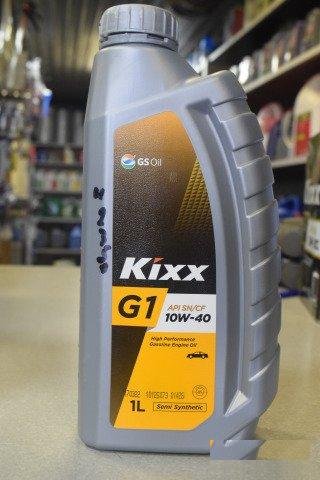 Синтетическое моторное масло kixx G1 10W-40 1л
