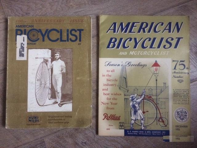 Журналы American Bicyclist and motorcyclist 8 штук