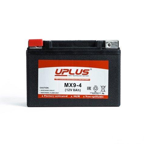 Мото аккумулятор uplus MX9-4 (YTX9-BS)