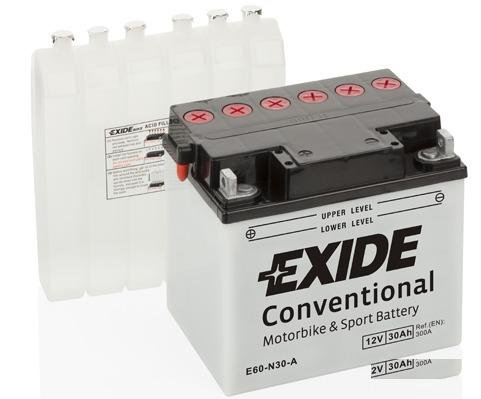 Мото Аккумулятор Exide E60-N30-A Y60-N30 30Ач