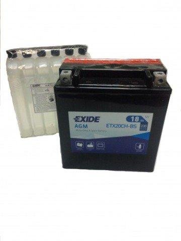 Мото аккумулятор Exide ETX20CH-BS