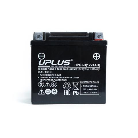 Мото аккумулятор uplus HPG5-3 (YTX5L-BS)