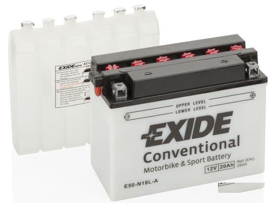 Мото Аккумулятор Exide E50-N18L-A Y50-N18l-A2 20Ач