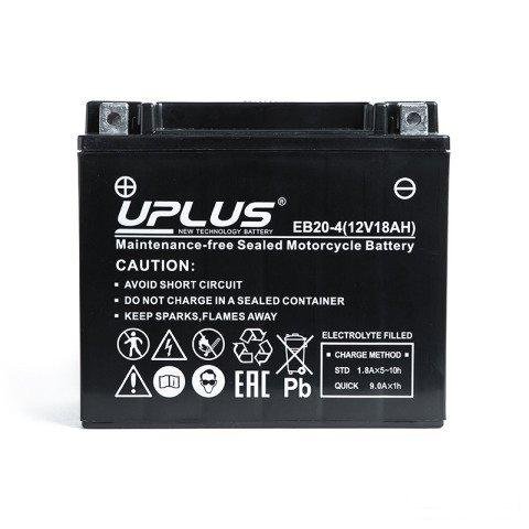 Мото аккумулятор uplus EB20-4 (YTX20-BS)
