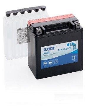 Мото аккумулятор exide ETX20CH-BS (YTX20CH-BS)