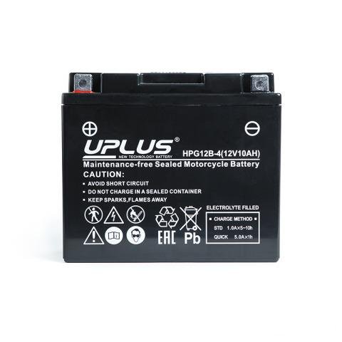 Мото аккумулятор uplus HPG12B-4 (YT12B)