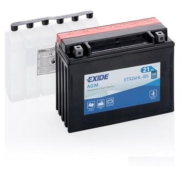 Мото аккумулятор exide ETX24HL-BS (YTX24HL-BS)