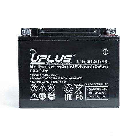 Мото аккумулятор uplus LT18-3 (Y50-N18L-A)