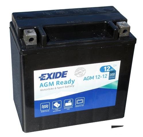 Аккумулятор мото Exide AGM12-12 YTX14-BS