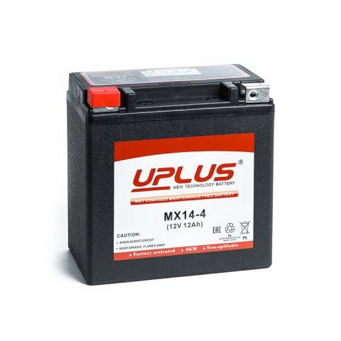 Мото аккумулятор uplus MX14-4 (YTX14L)