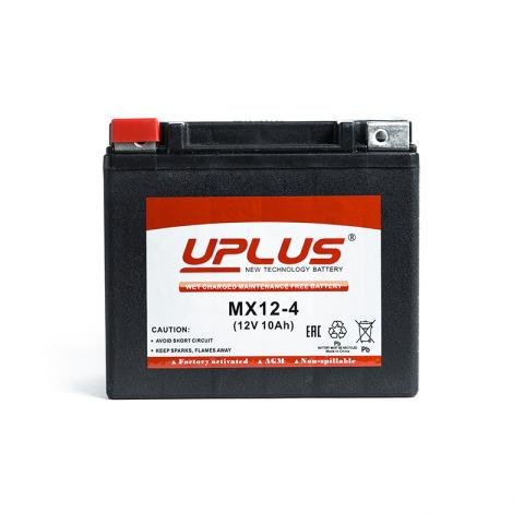 Мото аккумулятор uplus MX12-4 (YTX12-BS)