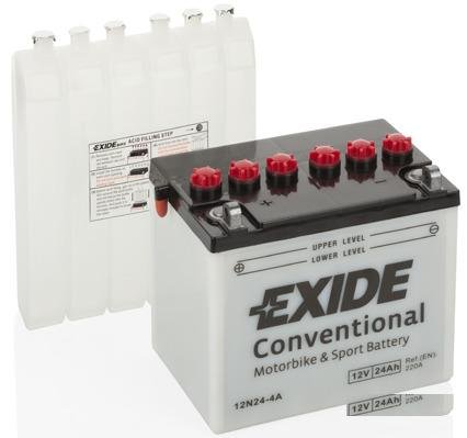 Мото Аккумулятор Exide 12N24-4A 24Ач