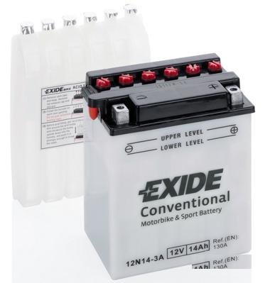 Мото Аккумулятор Exide 12N14-3A YB14 EB14-B2 14Ач