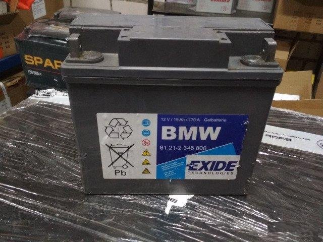 Аккумулятор мото Б/У Exide GEL 12-19 для BMW
