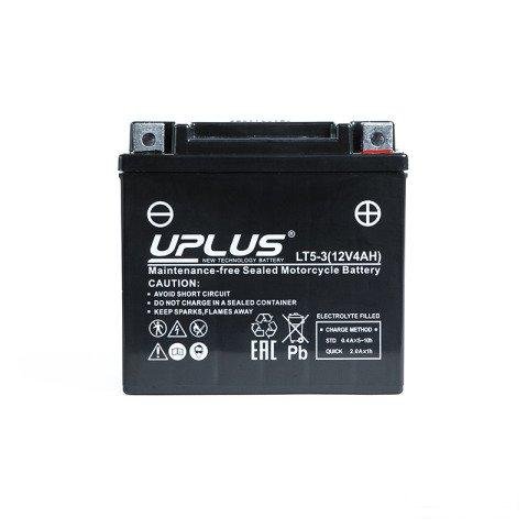 Мото аккумулятор uplus LT5-3 (YTX5L-BS)