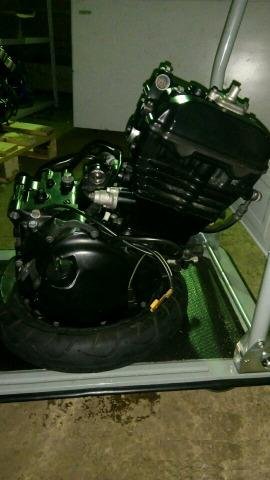 Kawasaki zx250 двигатель