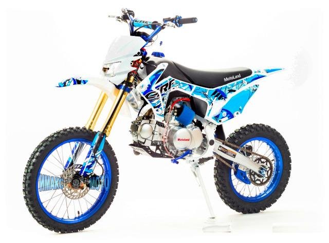 Motoland Мотоцикл Кросс CRF125 синий