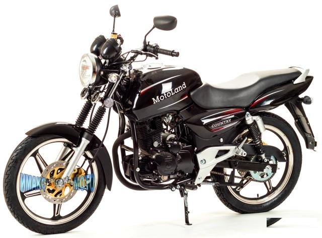 Motoland Мотоцикл Country 250 см3 чёрный