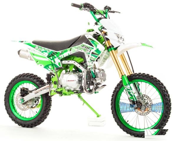 Motoland Мотоцикл Кросс CRF125 зелёный